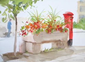 Ian Shillaker, Cattle Trough, Kingston Lane Ian Shillaker, Cattle Trough, Kingston Lane